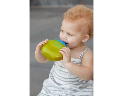 Boon Fluid Anatomický netekoucí hrneček modrozelený