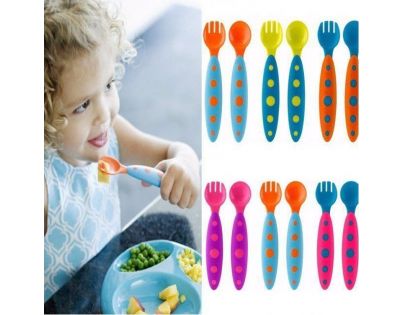 Boon Modware Příbor pro batolata 3 ks různé barvy