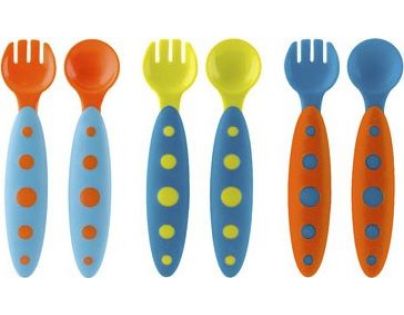 Boon Modware Příbor pro batolata 3 ks různé barvy