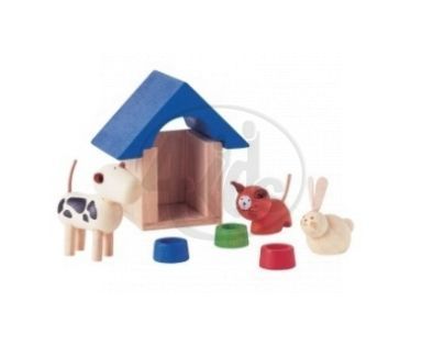 Bouda se zvířátky Plan Toys