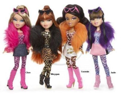 BRATZ Kočičí panenka 4 druhy - Cloe
