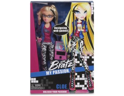 Bratz panenka Moje vášeň - Cloe - autorka internetových her