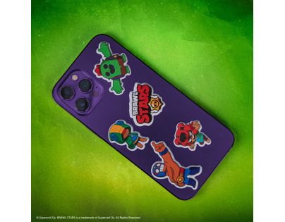 Brawl Stars 3D samolepky