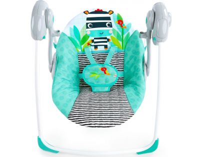Bright Starts Houpačka skládací Zig Zag Zebra do 9 kg