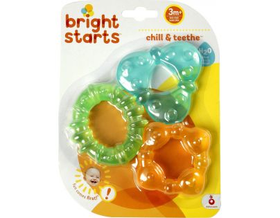 Bright Starts Kousátko plněné vodou 3 tvary
