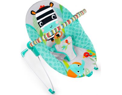 Bright Starts Lehátko vibrující Zig Zag Zebra