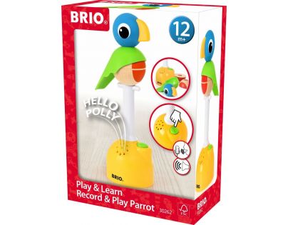 Brio Papoušek s nahráváním zvuku
