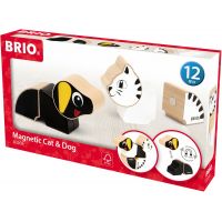 Brio Magnetická zvířátka kočka a pes 2