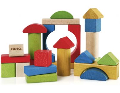 Brio Barevné kostky 25 dílků