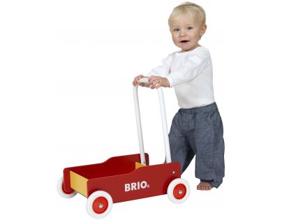 Brio Chodítko vozík červenožlutý