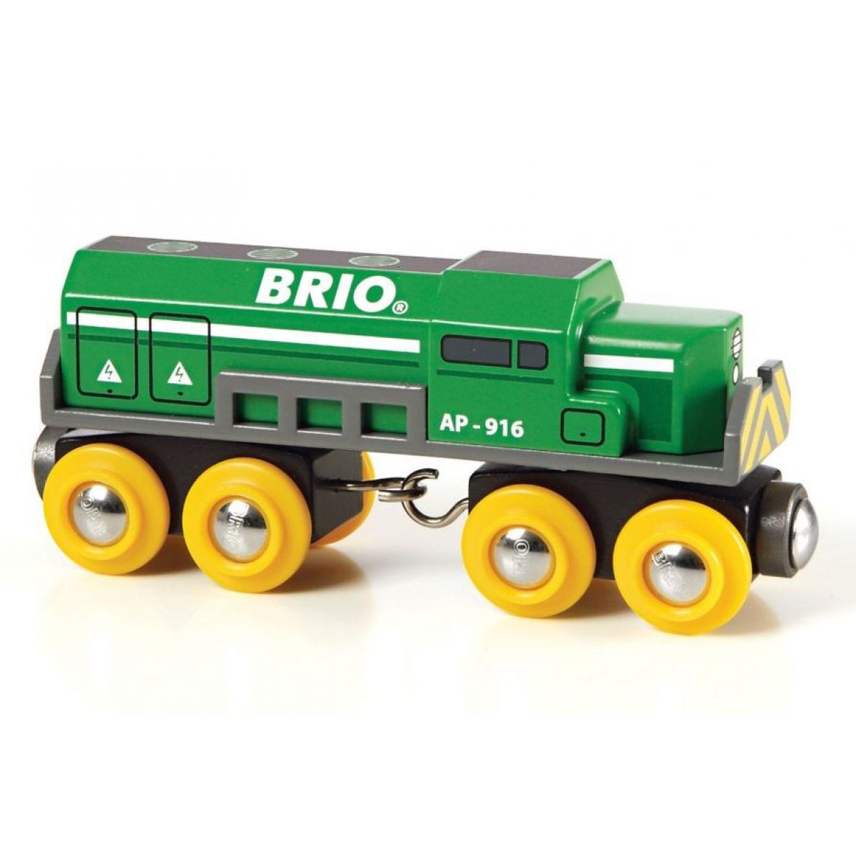 Brio Dopravní lokomotiva zelená