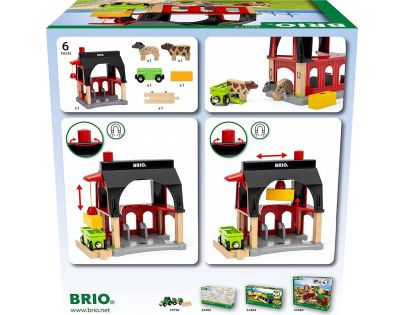 Brio World Stáj pro zvířata