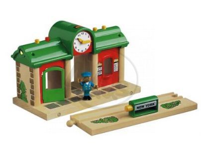 Brio 33668 - Nádraží se zvukovým systémem