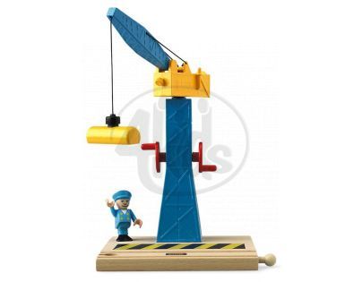 Brio 33242 - Překladiště s jeřábem