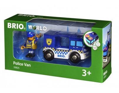 Brio Policejní loď se světlem a zvukem