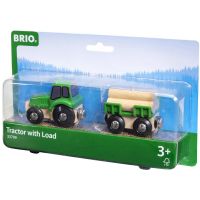 Brio Traktor s přívěsem a nákladem 2