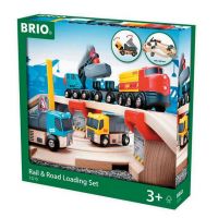 Brio Vláčkodráha s nákl. vlakem podjezdem a silnicí - Poškozený obal 3