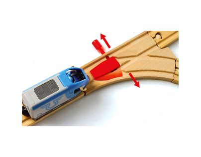 Brio Vláčkodráha velká s výhybkami, mostem a nástupištěm 42 dílů - Poškozený obal