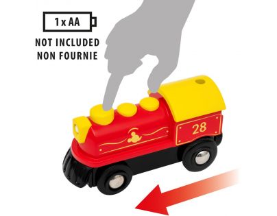 Brio World Vlak na baterie Myšáka Mickeyho