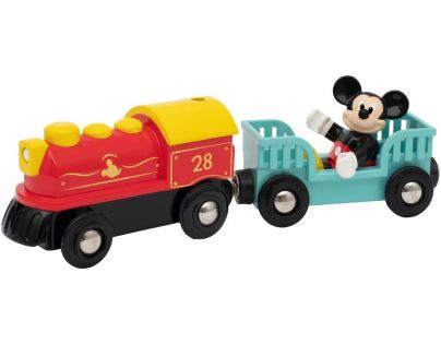 Brio World Vlak na baterie Myšáka Mickeyho