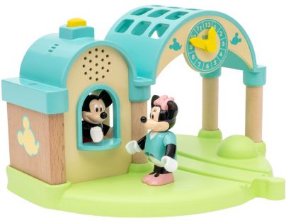 Brio World Nádraží Myšáka Mickeyho s nahráváním zvuku