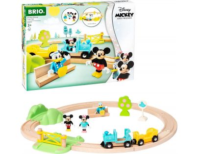 Brio World Disney and Friends Vlakový set Myšáka Mickeyho