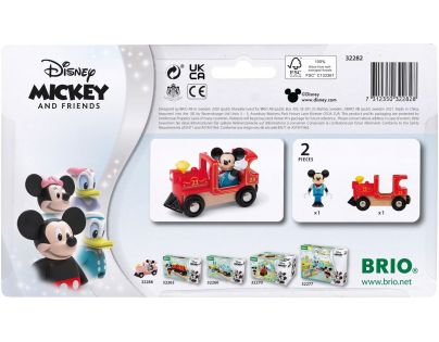 Brio World Disney and Friends Lokomotiva Myšáka Mickeyho