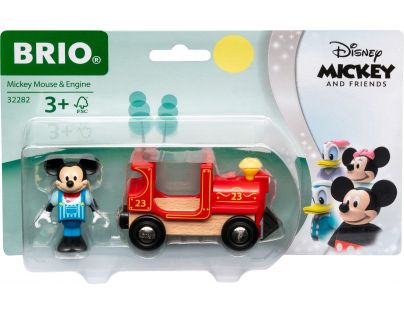 Brio World Disney and Friends Lokomotiva Myšáka Mickeyho