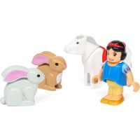 Brio World Disney Princess Vlakový set Sněhurky a zvířátek 3