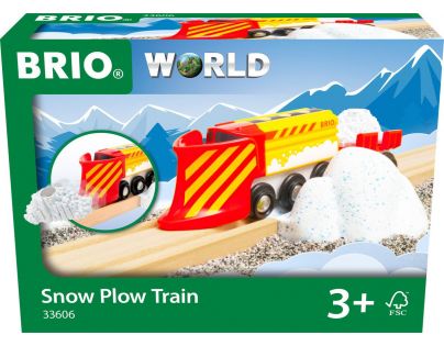 Brio World Vlak se sněhovým pluhem