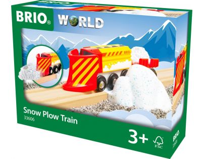 Brio World Vlak se sněhovým pluhem