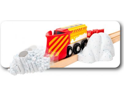 Brio World Vlak se sněhovým pluhem