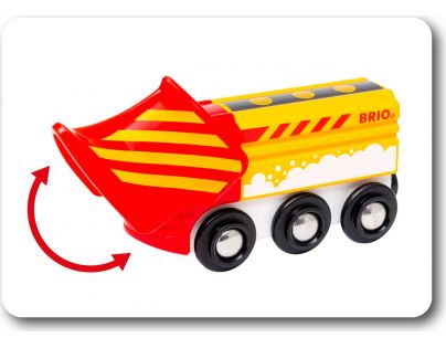 Brio World Vlak se sněhovým pluhem