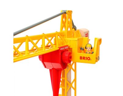 Brio World Svítící stavební jeřáb