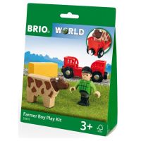 Brio World 33879 Hrací set Farmář 3