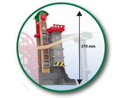 Brio World 33887 Sada Sklad se zvedacím a nakládacím zařízením