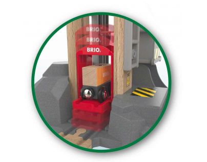 Brio World 33887 Sada Sklad se zvedacím a nakládacím zařízením