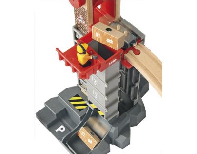 Brio World 33887 Sada Sklad se zvedacím a nakládacím zařízením