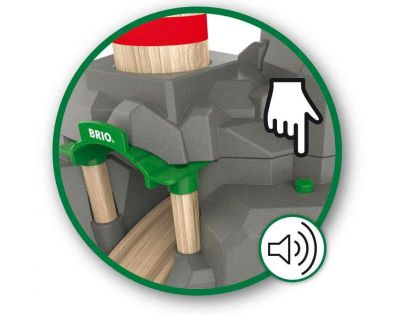 Brio World Jeřáb a horský tunel