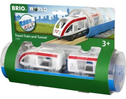 Brio World Tunel a osobní vlak