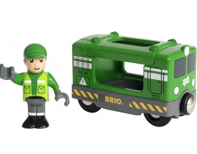 Brio World Nákladní lokomotiva se strojvedoucím