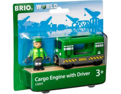 Brio World Nákladní lokomotiva se strojvedoucím