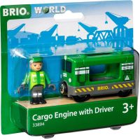 Brio World Nákladní lokomotiva se strojvedoucím 2