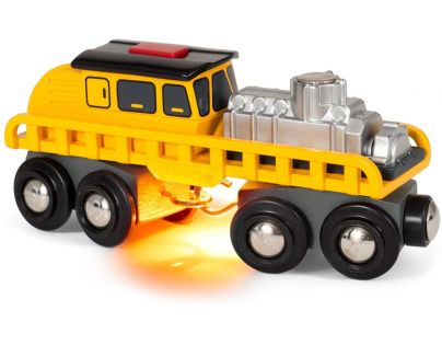 Brio World 33897 Vůz pro opravu kolejí