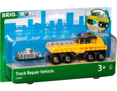 Brio World 33897 Vůz pro opravu kolejí