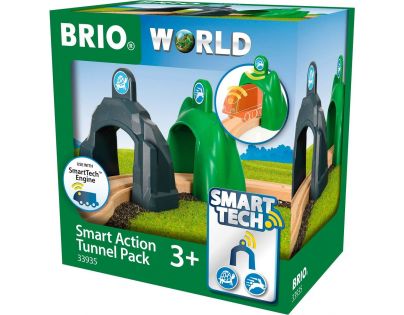 Brio World Smart Tech Akční tunely zrychlení a zpomalení