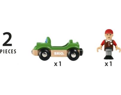 Brio World Hrací set sportovní auto