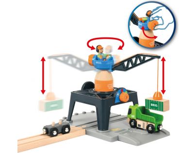 Brio World Jeřáb Smart Tech