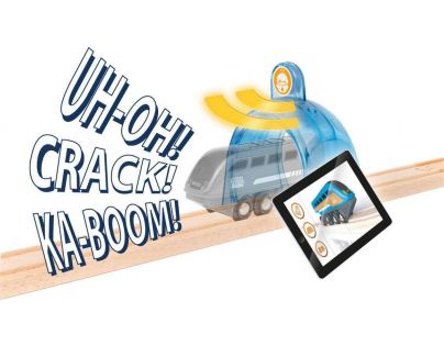 Brio World Smart Tech Sound Železniční přejezd