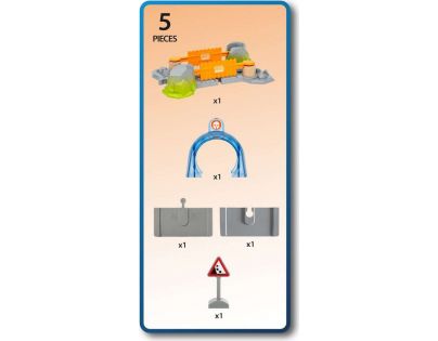 Brio World Smart Tech Sound Železniční přejezd